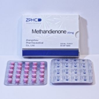 Метандиенон ZPHC (Methandienone) 50 таблеток (1таб 20 мг) - Атырау